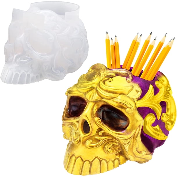 Moldes De Resina Para Joyería ANGGREK Molde De Silicona Para Cabeza De Calavera Otros | Bodega