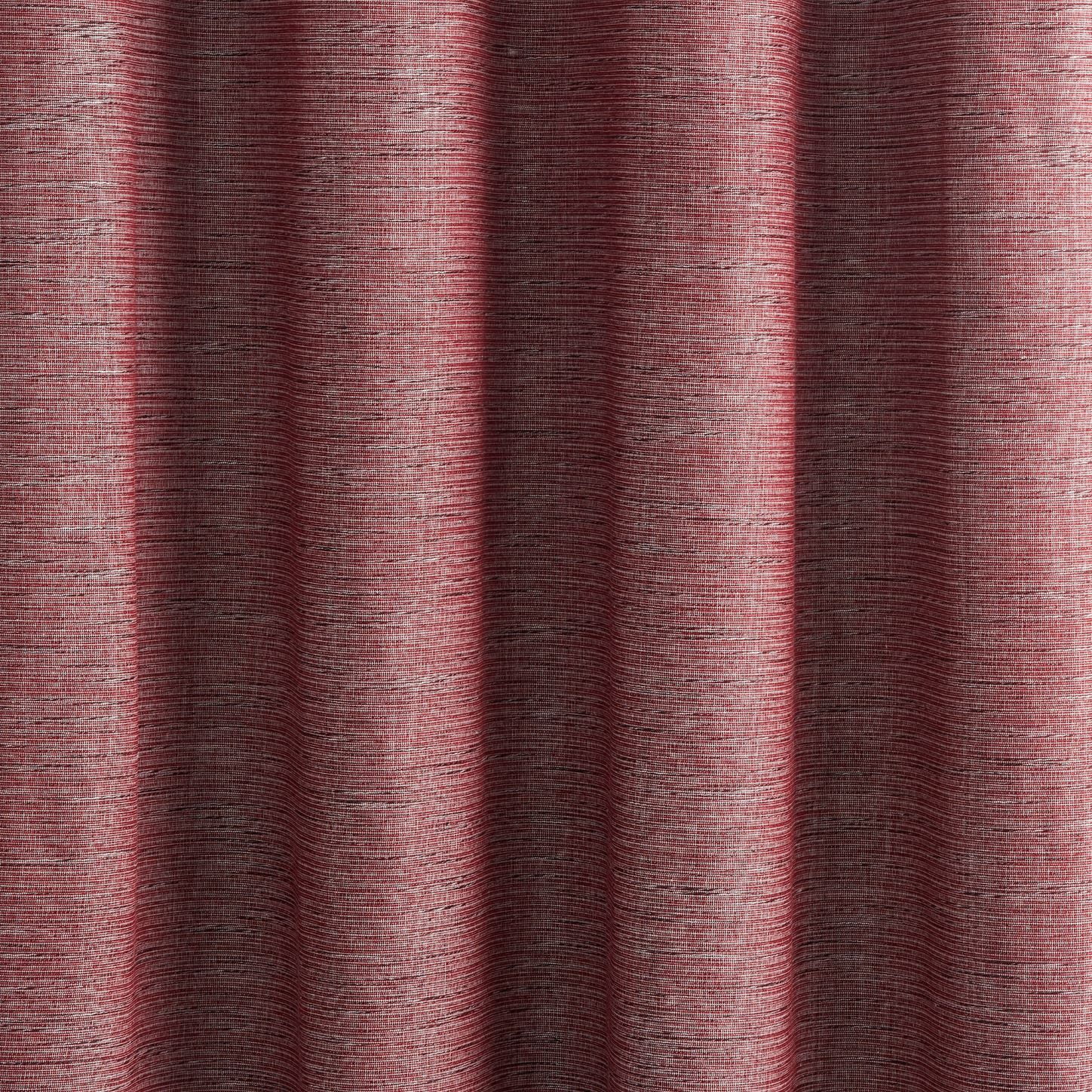 Eclipse Auden Traditional Red Grommet Blackout Single Curtain Panel, 52" x 63"