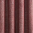 thumbnail image 3 of Eclipse Auden Traditional Red Grommet Blackout Single Curtain Panel, 52" x 63", 3 of 5