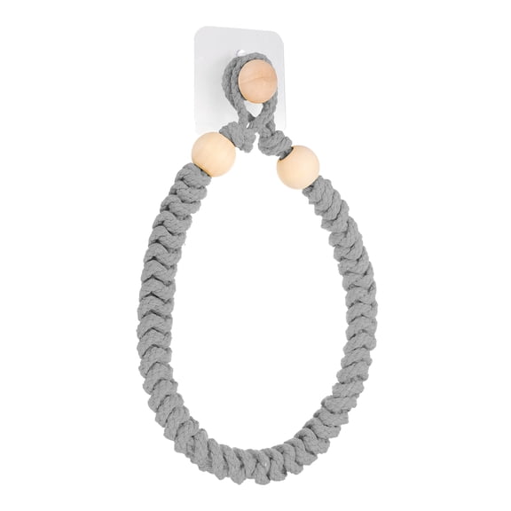 Toilet Paper Holder Toilet Tissue Holder Wall Mounted Towel Rings for Home Bathroom Decoration Light Grey