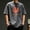 New-Dark Gray, variant on PNTUTB Tops for Men Short-Sleeve T-Shirt Stylish Trendy Versatile Printed Casual Loose Comfortable Breathable Crew-Neck T-Shirts