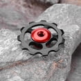 thumbnail image 4 of Desviadores Desviador trasero de rueda de 11T con rodamiento de cerámica para bicicleta MTB de aleación de aluminio (negro) Tmvgtek Accesorios para bicicletas, 4 of 7