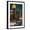Black Frame, variant on Art.com Retro Skyline - Nashville, Tennessee (no text) Art Print by Lantern Press, Brown Frame Wall Art, 21" x 29"
