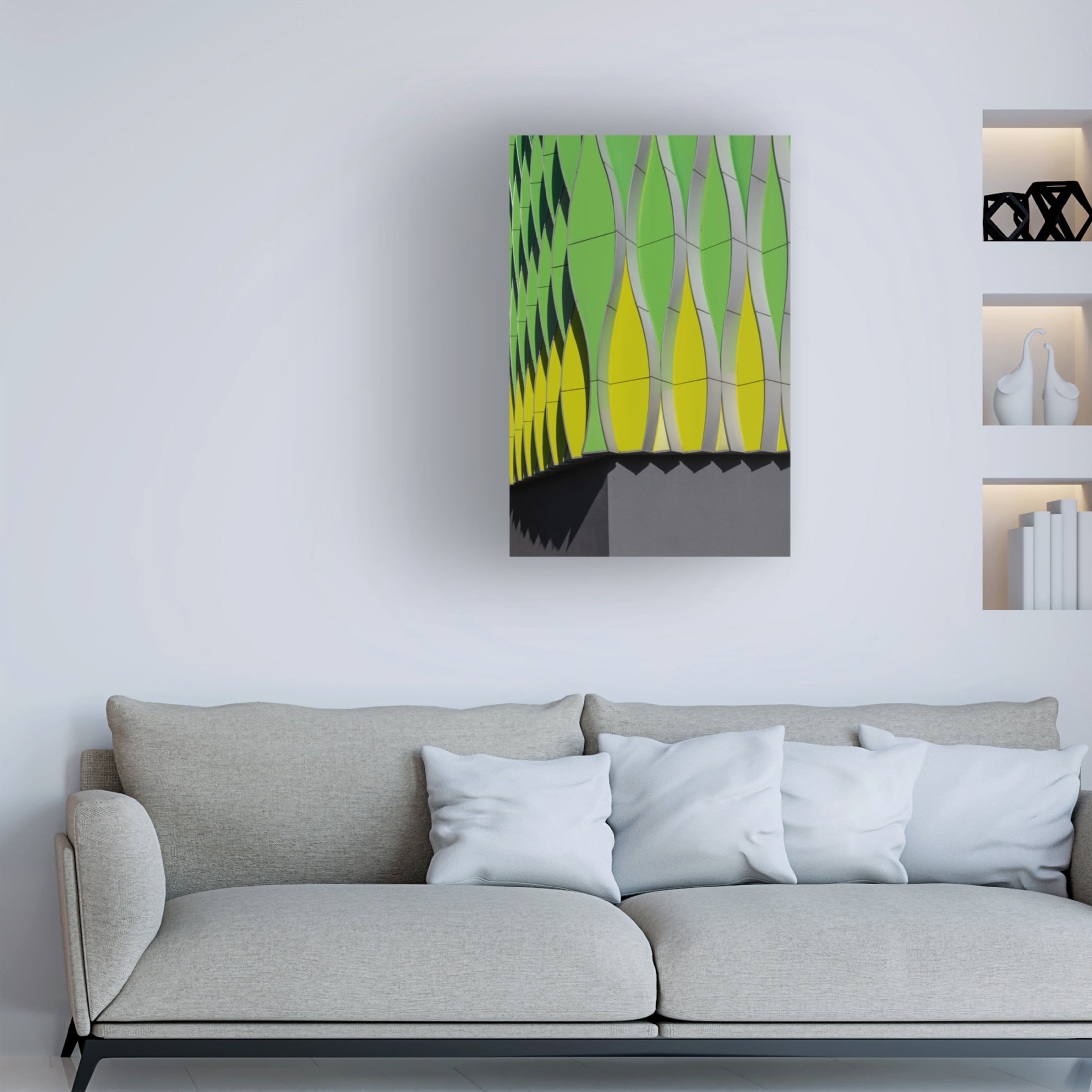 Canvas Wall Art - Theo Luycx 'The Shadow Side' Wall Art for Living Room, Bedroom, or Office Décor by Trademark Fine Art - 12 x 19 Inches