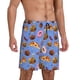 thumbnail image 2 of Fotbe Fastfoods Pantalones Cortos de Pijama para Hombre, Ropa de Dormir, Pantalones de Pijama Cortos para Hombre-Medium, 2 of 6