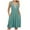 Green, variant on TJAZFJPA Hoodie Dress Women Women Summer Casual Dress Sleeveless Pockets Lace Stitching V Neck Dresses Loose Comfy Elegant Loose Dress Brown Dress Silk Slip Dress