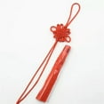 thumbnail image 3 of U8MO 1 Set Handwork Chinese Knot Tassel Craft Jewelry Making DIY Pendant Accessory-Orange, 3 of 3