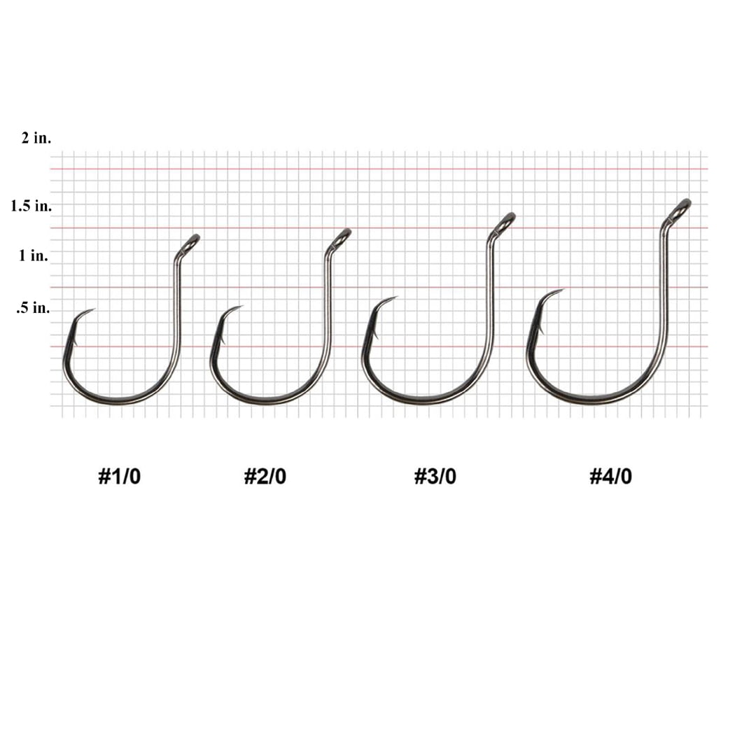 Stellar UltraPoint Wide Gap 6/0 (100 Pack) Circle Hook, Offset Circle Extra Fine Wire Hook for Catfish, Carp, Bluegill to Tuna. Saltwater or Freshwater Fishing Hooks, Gear and Equipment