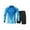 Blue(Long sleeves+shorts), variant on Goalkeeper Jersey Pro Set - Foam Padded Goalie Jersey with Chest Protection & Protective Pants | Breathable Soccer Goalie Uniform | Youth & Adult Keeper Training Gear