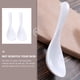 thumbnail image 5 of 5 unids Hogar Pequeño Scoop Restaurant Soup Soup Spoons Cuchara de plástico (blanco), 5 of 5