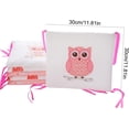 thumbnail image 2 of Protector de cuna - Protector de riel para cuna de bebé Acolchado, ropa de cama protectora para niños, parachoques, protección para la cama, protección para la cabeza antigolpes, cojines ajustables, 3 JFHHH pequeña, 2 of 5