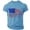 001Light Blue, variant on Hogleaql Patriotic 250th Anniversary T-Shirt Men's 1776-2026 Crew Neck American Flag Print Short Sleeve T-Shirts Patriotic Dressy Independence Day Loose Fit Pullover Light Blue XL