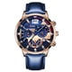 thumbnail image 3 of Reloj de pulsera de moda para hombre, reloj con calendario, reloj de negocios con correa de cuarzo para hombre, 3 of 6