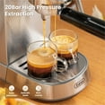 thumbnail image 4 of Gevi 20 Bar Espresso Machine and Coffee Maker, Stainless Steel, Silver, 4 of 8