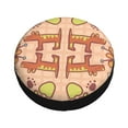 thumbnail image 3 of 17'' Cute Cartoon Dog Graffiti Tire Cover, Universal Spare Wheel Covers, Dust-Proof, Water-Proof, Sun-Proof and Corrosion-Proof, 3 of 9
