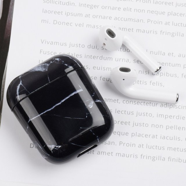 Marble Earphone Case Shell Shockproof Hard Pc Protective Case Cover Wireless Earphone Marble Stone Box For Airpods 1/2/3 Pro S01 For AirPods pro Mingyqi