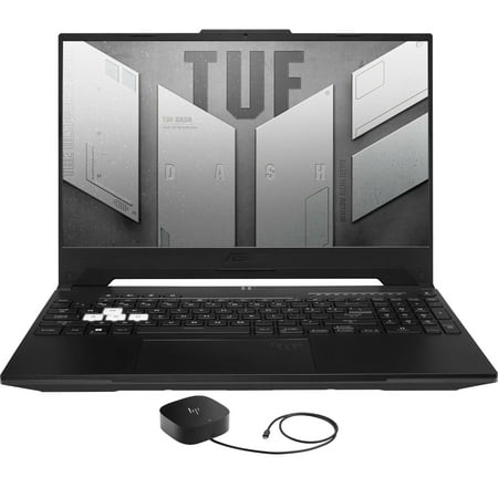 ASUS TUF Dash FX517ZR Gaming Laptop (Intel i7-12650H 10-Core, 15.6in 144Hz Full HD (1920x1080), NVIDIA RTX 3070, 64GB DDR5 4800MHz RAM, 4TB PCIe SSD, Backlit KB, Wifi, Win 11 Pro)