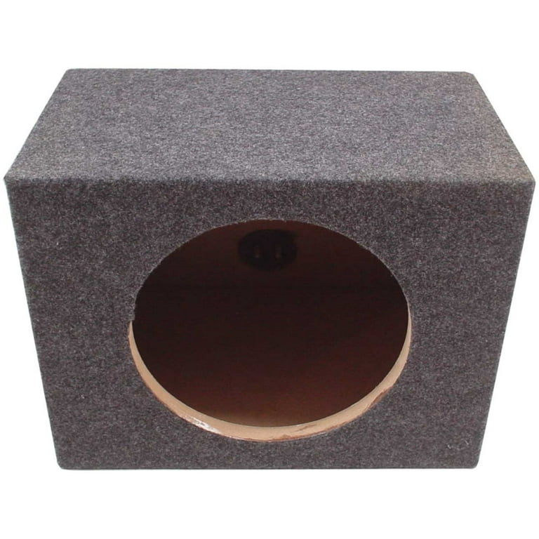 Single 12 inch subwoofer box walmart sales
