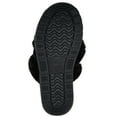 thumbnail image 5 of Brinley Co. Womens Crisscross Faux Fur Slipper, 5 of 6