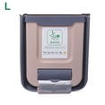 thumbnail image 3 of Botas de basura Plegable Mueble de pared Clasificación de basura Bin Dustbin Indoor Hogar Baño Sala de estar Basket Cesta Café grande Speravity HA011911-02, 3 of 7