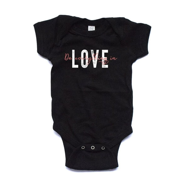 NanyCraft's Do Everything in Love Baby Girl Bodysuit
