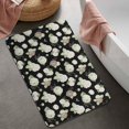 thumbnail image 2 of Pioneer Flower Floral Print Pattern Bathroom Rugs Mat, Non Slip Microfiber Bathroom Rug with Rubber Backing, Soft Mats for Bathroom Floor Tub Shower, 20"x32", 2 of 5