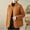 Orange, variant on cllios Womens Stand Collar Quilted Jackets Short Padded Coat SLong Sleeve Puffer Jacket Baggy Snap Zipper Puffer Coat Casual Warm Outerwear Tops with Pockets