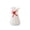 White, variant on Roiihwy Plastic Flower Vase, Decorative Vase for Flowers, Small and Cute for Home Living Room Dining Wedding Bouquet Decor