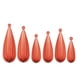 thumbnail image 4 of Tapones de práctica de pesca, tiras de desgaste inferiores de PVC para principiantes, para niños, lanzadores Naranja 6 piezas, 4 of 9