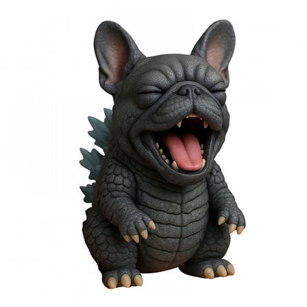 LAMIRO Cute Monster Dogs,Funny Dog Figurine Home Decor,Handmade Dog Sculpture for Home Office Desktop Bookshelf,Monster Puppy Statue Memory Gifts for Pet Lovers (Chihuahua)