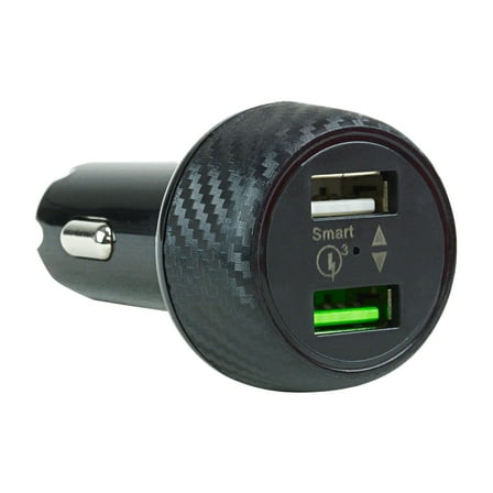 Audiopipe AIQDUCIGQC3 2.4 Amp Dual Usb Car Charger - Qc3.0   Usb A