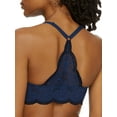 thumbnail image 2 of Maidenform Womens Pure Genius T-Back Bra with Lace, 34C, Navy EclipseBlack, 2 of 2