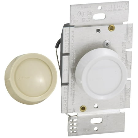 Lutron Universal Single-Pole Rotary Dimmer Switch - Walmart.com