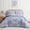 Blue, variant on Layla 7-Piece Bed in a Bag, Blush, Queen