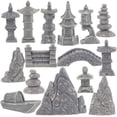 thumbnail image 1 of Juego de Pagoda en miniatura decorativa, Mini rocalla, mesa de arena, adorno de bonsái en miniatura, 1 Juego, 1 of 6