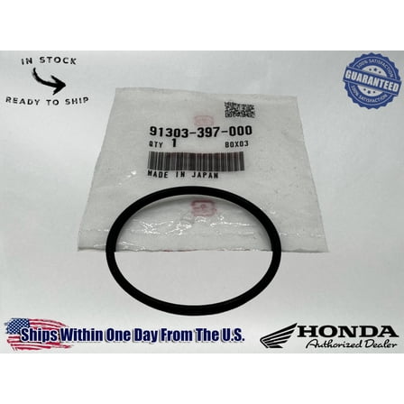 Honda Genuine OEM Authentic O-Ring (45X25) 91303-397-000
