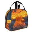 thumbnail image 2 of Easygdp Glowing Mushroom In Forest Bolsa Térmica Premium - Tela Oxford Impermeable, Gran Capacidad, Bolsillo Frontal, Unisex para Trabajo, Escuela, Actividades al Aire Libre y Picnics, 2 of 8