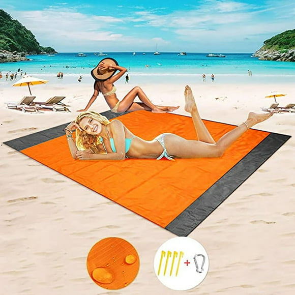 Boovnll Picnic Blanket, 79x82" Extra Large Waterproof Portable Foldable Thicken Picnic Blanket, Beach Blanket, for Outdoor, Beach, Camping, Travel, Grass, Outdoor Blanket