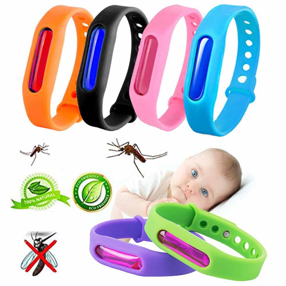 Citronella Bracelet Anti Mosquito Gnat with Oil Insect Repellent Wristband 