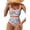 Red, variant on SHEWIN Women's Bikini Sets Floral Print Whip Stitch 2 Piece Swimsuits High Waisted Scoop Bathing Suits