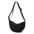 thumbnail image 2 of Bolsos Cruzados Bolso cruzados simples Moda Mujer de bolas de masa portátiles para el trabajo (Negro), 2 of 8