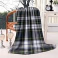 thumbnail image 2 of Blue Green Plaid Checkered Pattern Blanket,Comfortable Soft Flannel Throw Blanket,All Season,Warm Lightweight Blankets for Sofa Bed Couch Living Room Chair,40"x50", 2 of 4