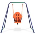 thumbnail image 5 of vidaXL 2-in-1 Single Swing and Toddler Swing Orange, 5 of 5
