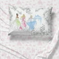 thumbnail image 3 of Disney, Princess 'Floral Garden' Kids 4-Piece Full Sheet Set, 100% Polyester, 3 of 5