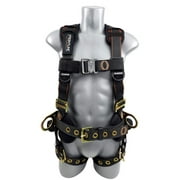 Frontline Construction Full Body Harness with Tongue Buckle Legs and Trauma Straps (S/M)