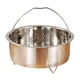 thumbnail image 2 of Cesta de vapor de acero inoxidable, colador para lavar arroz, inserto para vaporera, olla arrocera 20x95 cm, 2 of 9