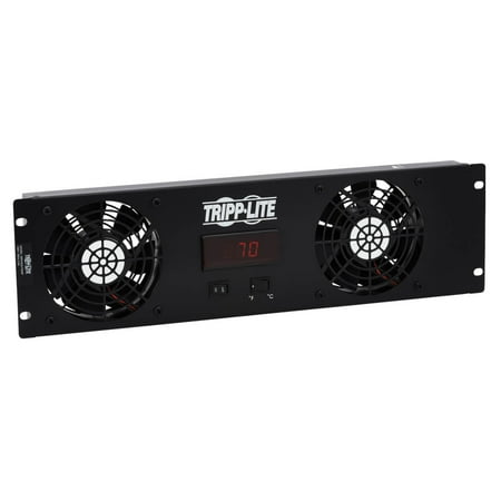 UPC: 0037332240620 | Tripp Lite Blanking Panel For 19 In. Racks – 3u 2 12vdc High-performance Fans Temperature Sensor Lcd – Fan Tray Blank Panel – With Temperature Sensor – Ac 120 V – 101.6 Mm – Black – 3u – 19