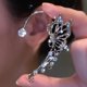thumbnail image 4 of Gleaming Zircon Butterfly Ear Cuff Earrings - Stylish Jewelry for Women's Parties, 4 of 4