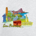 thumbnail image 3 of CafePress - San Francisco Travel Poster Sweatshirt - Kids Sweatshirt, Youth Crew Neck Sweatshirt, 3 of 4