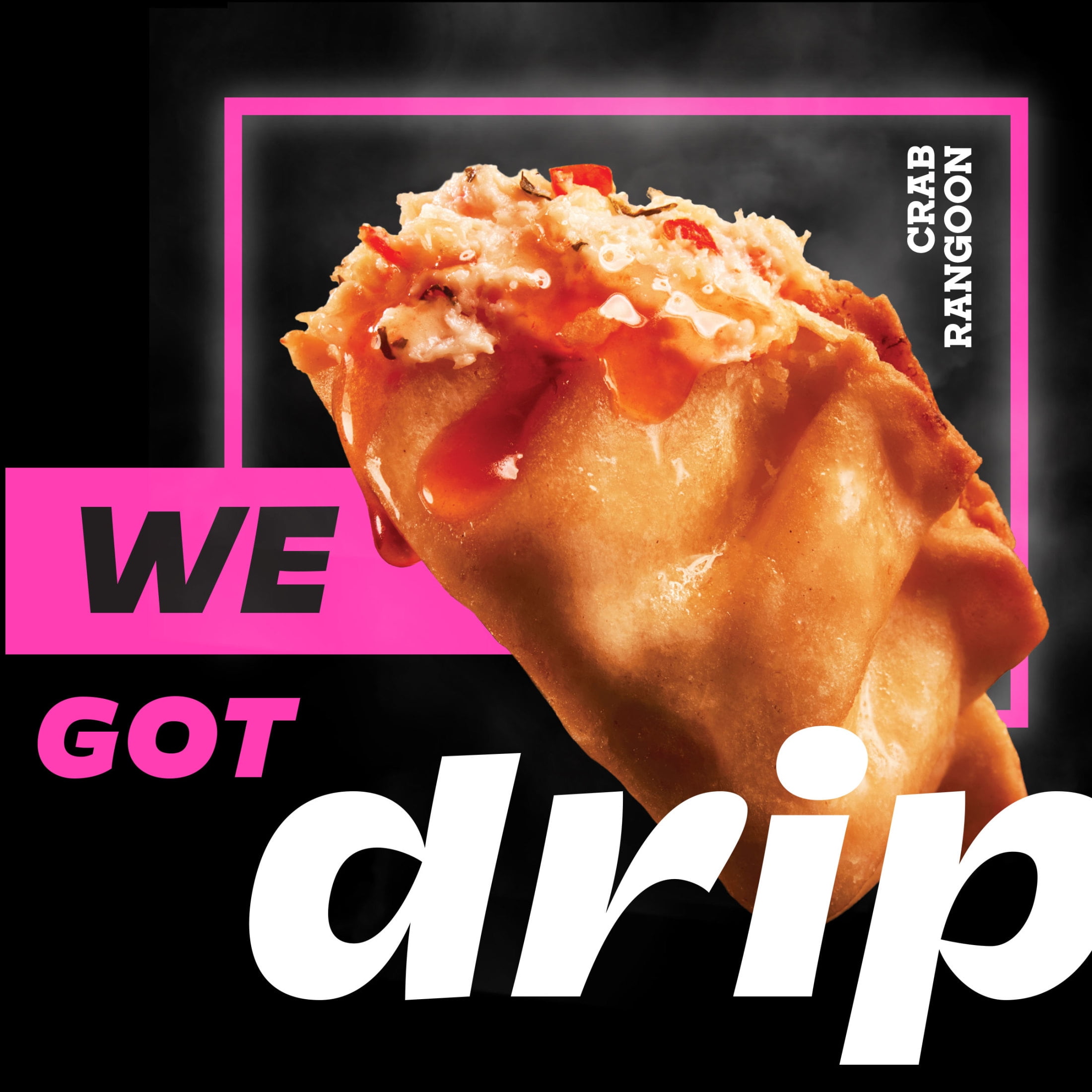 Pagoda Frozen Crab Rangoons with Sweet Chili Dipping Sauce, 6.06 oz